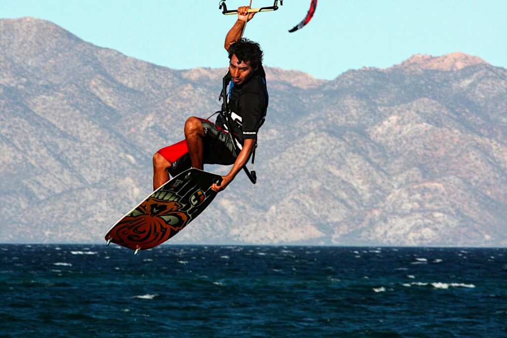 kiteboarding pro in la ventana