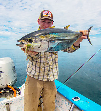 Fly fishing from Palapas Ventana