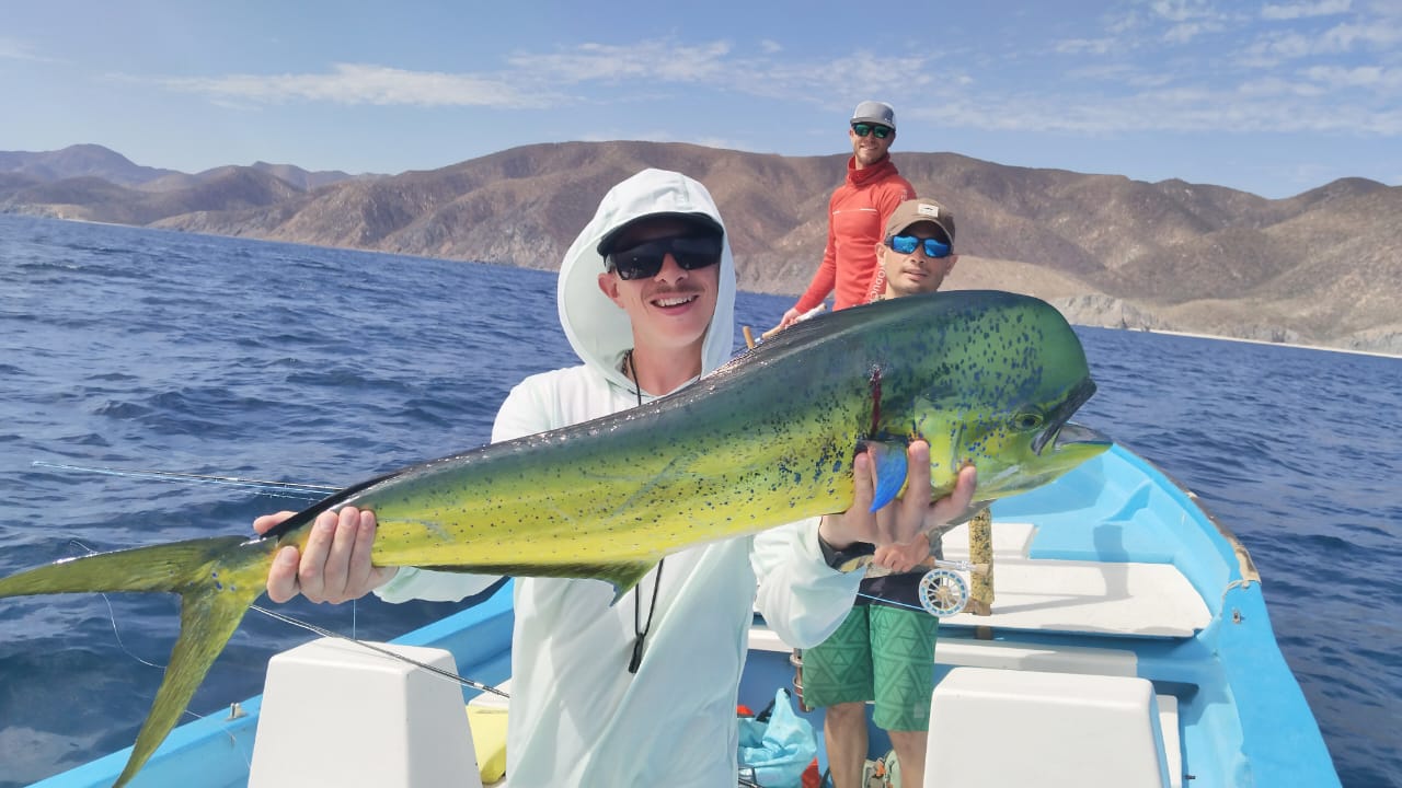 Fly fishing Palapas Ventana La Ventana BCS Mexico - summer fly fishing