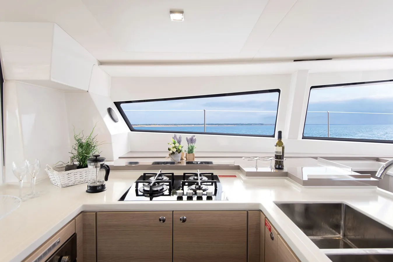 Luxury catamaran Sea of Cortez
