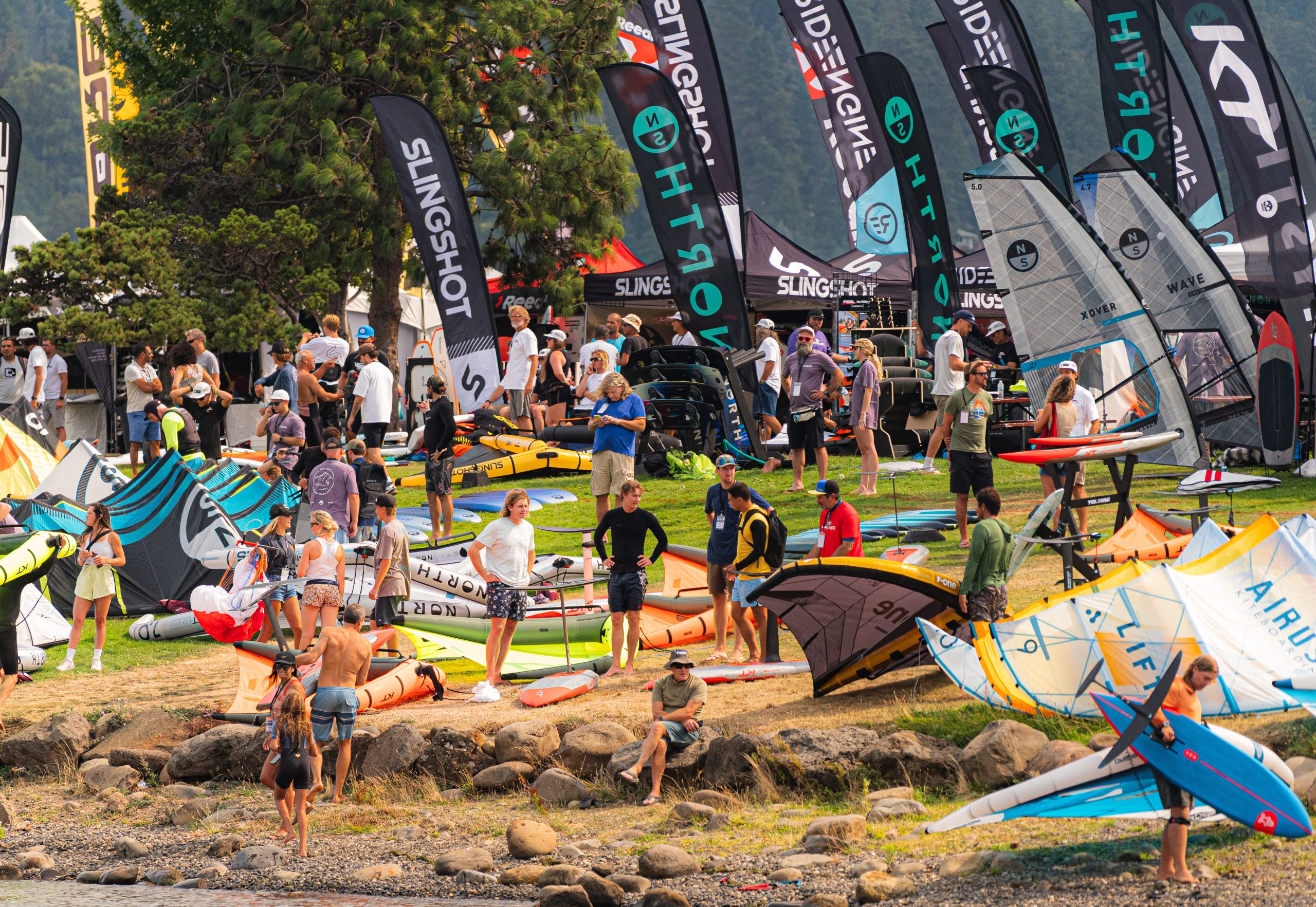 Urban Surf camp scene at Palapas Ventana