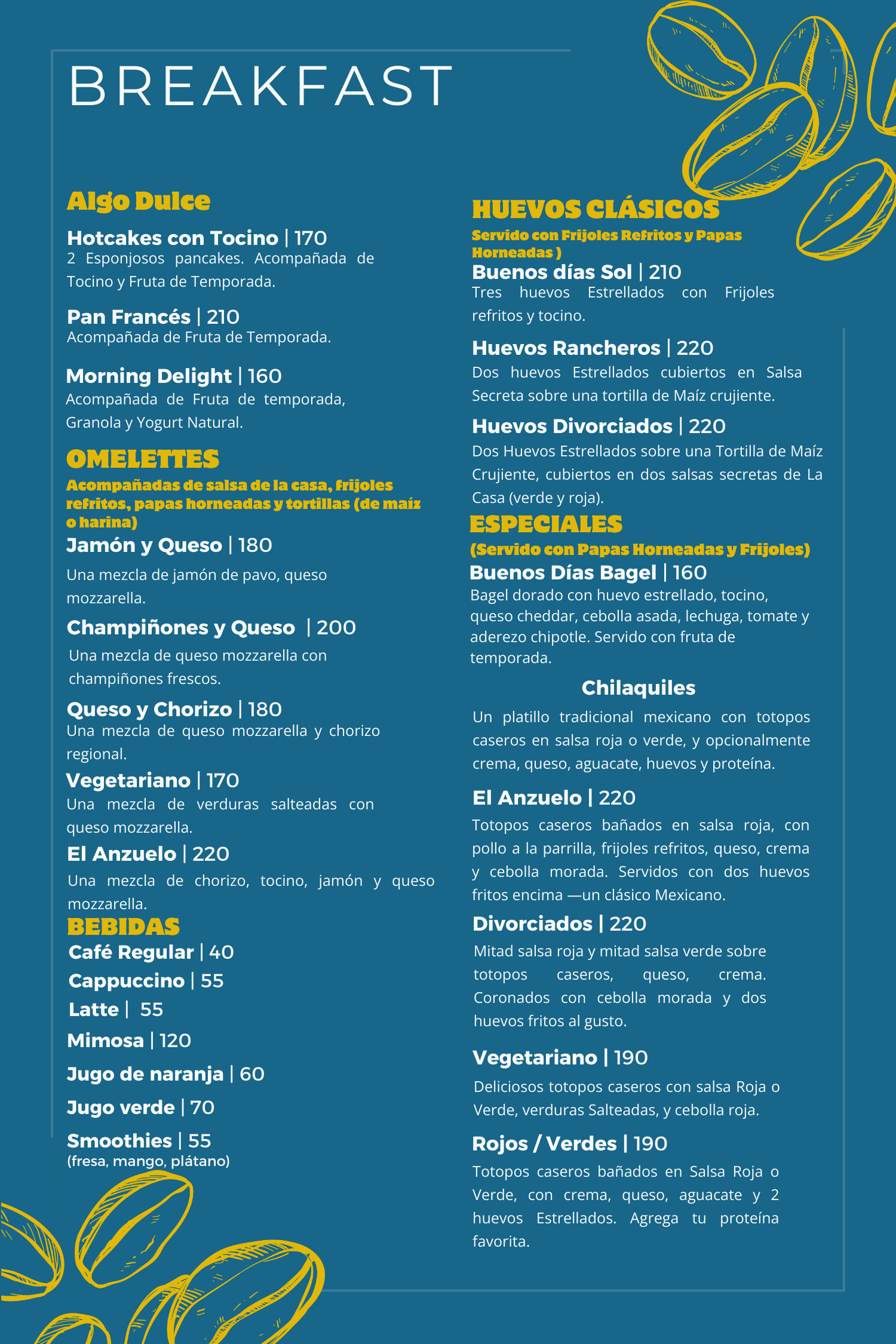 Menú en Español - Página 2