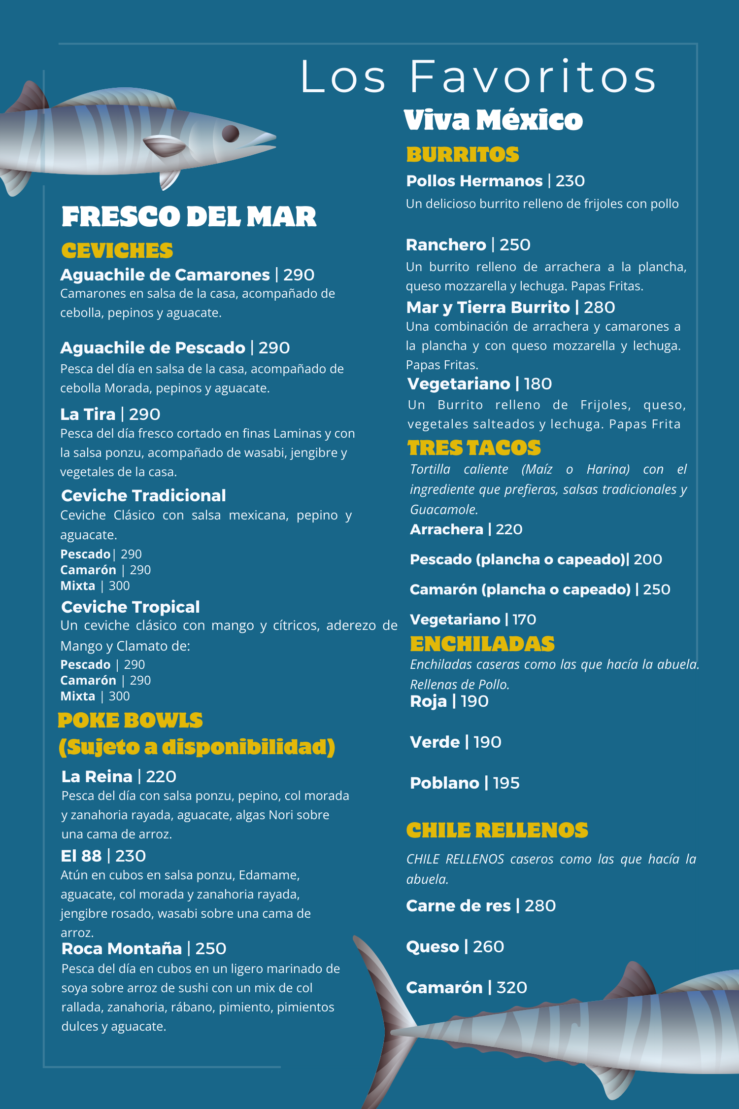 Menú en Español - Página 5