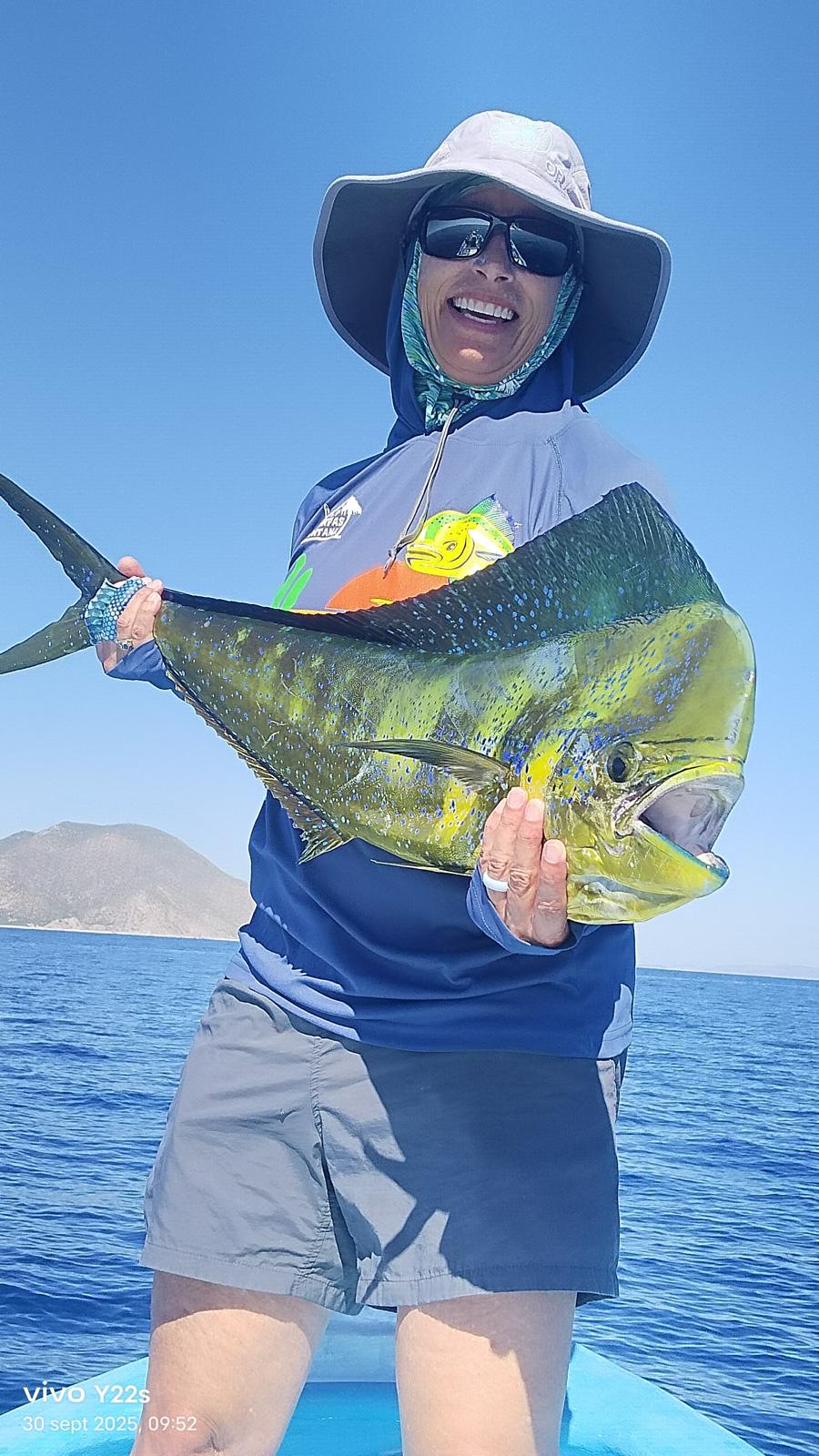 Fly fishing Palapas Ventana La Ventana BCS Mexico - morning session