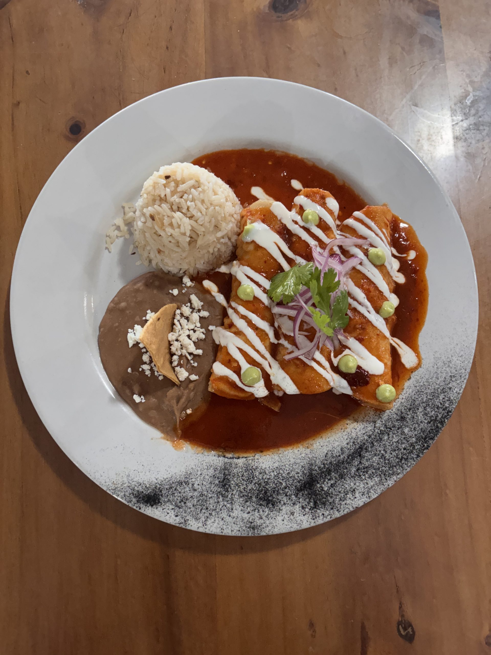 Palapas Ventana food