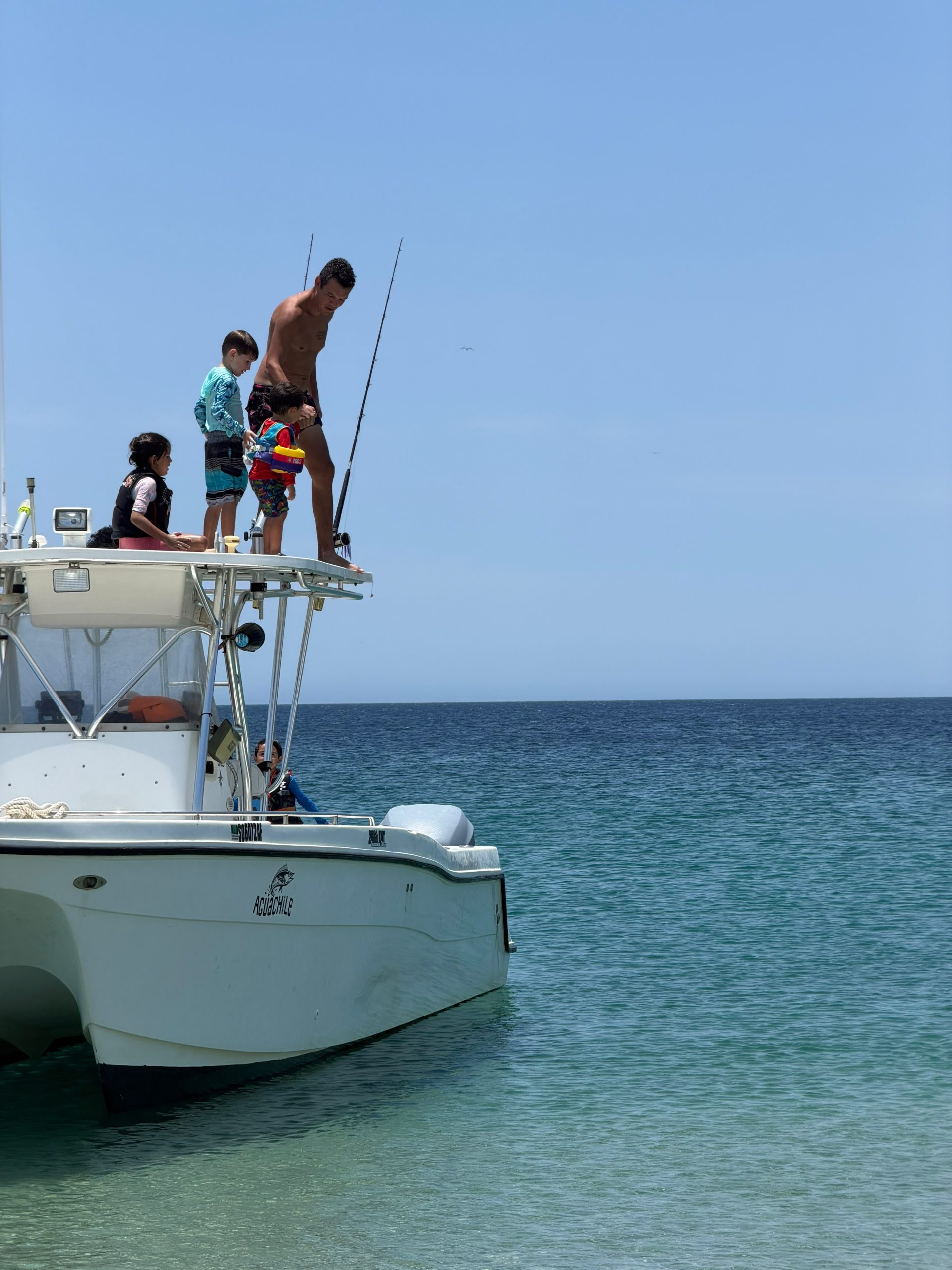 Family ocean safari in La Ventana