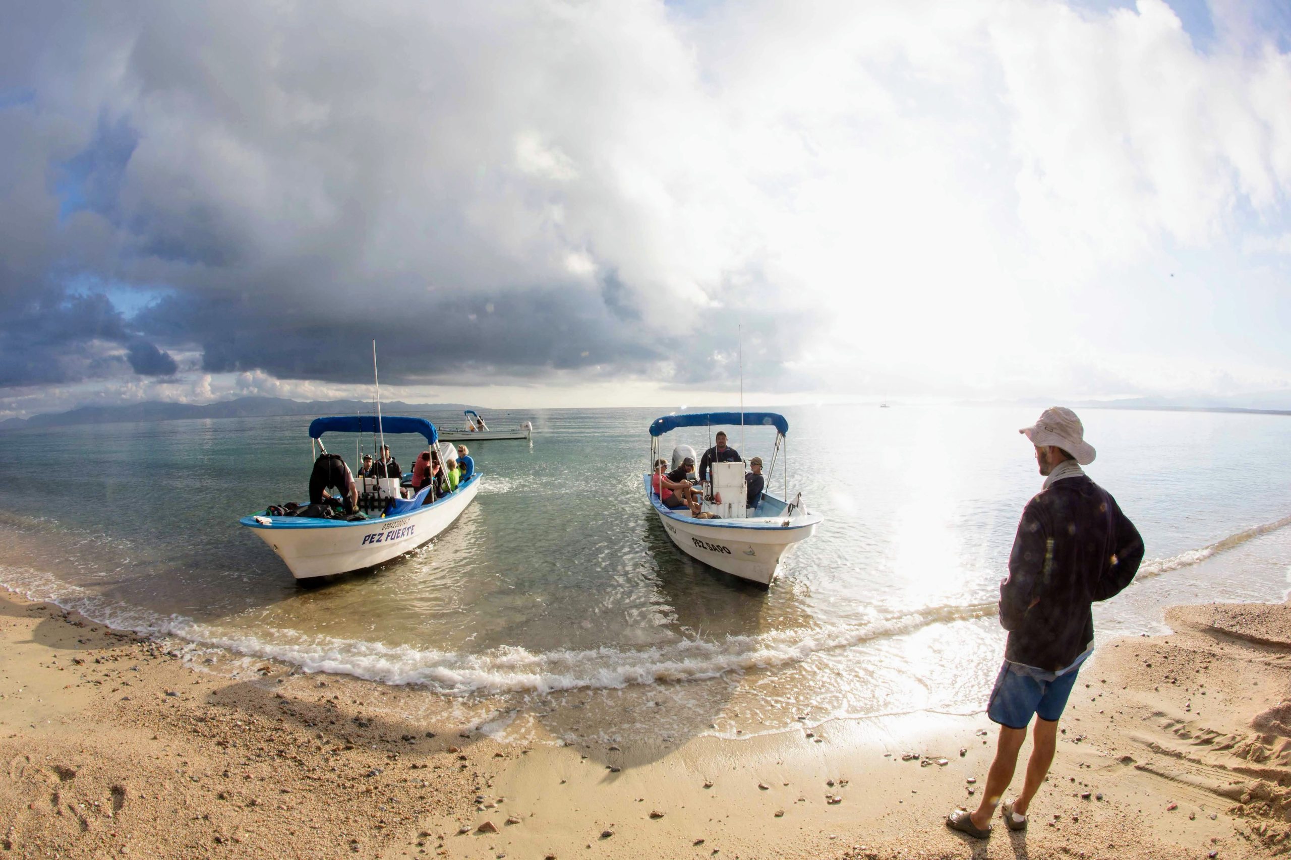 Panga ready to fish