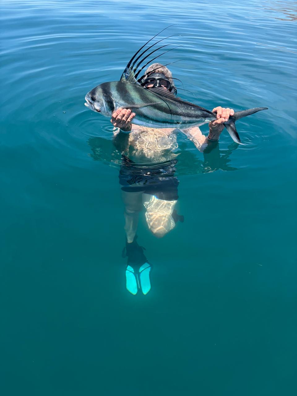 Fly fishing action