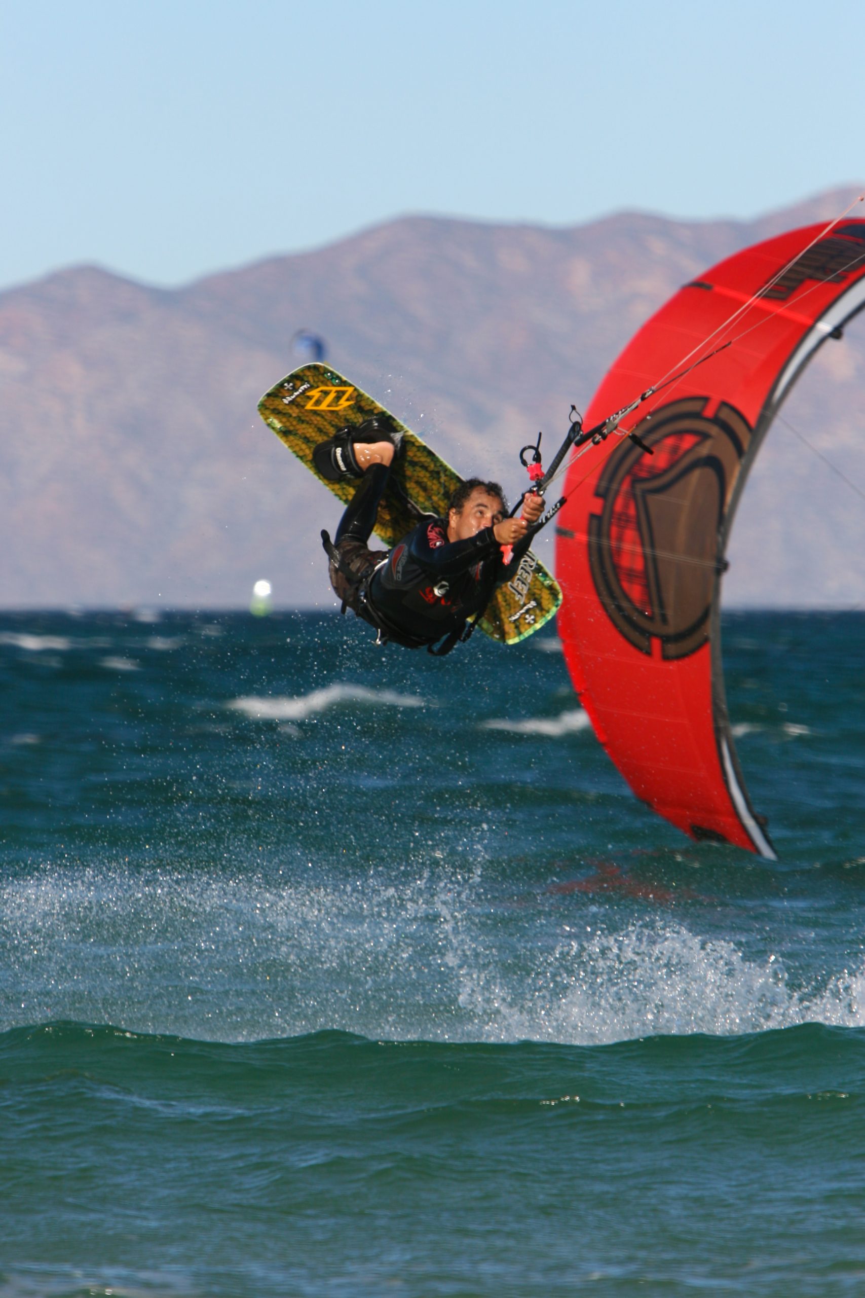 Wind sports action