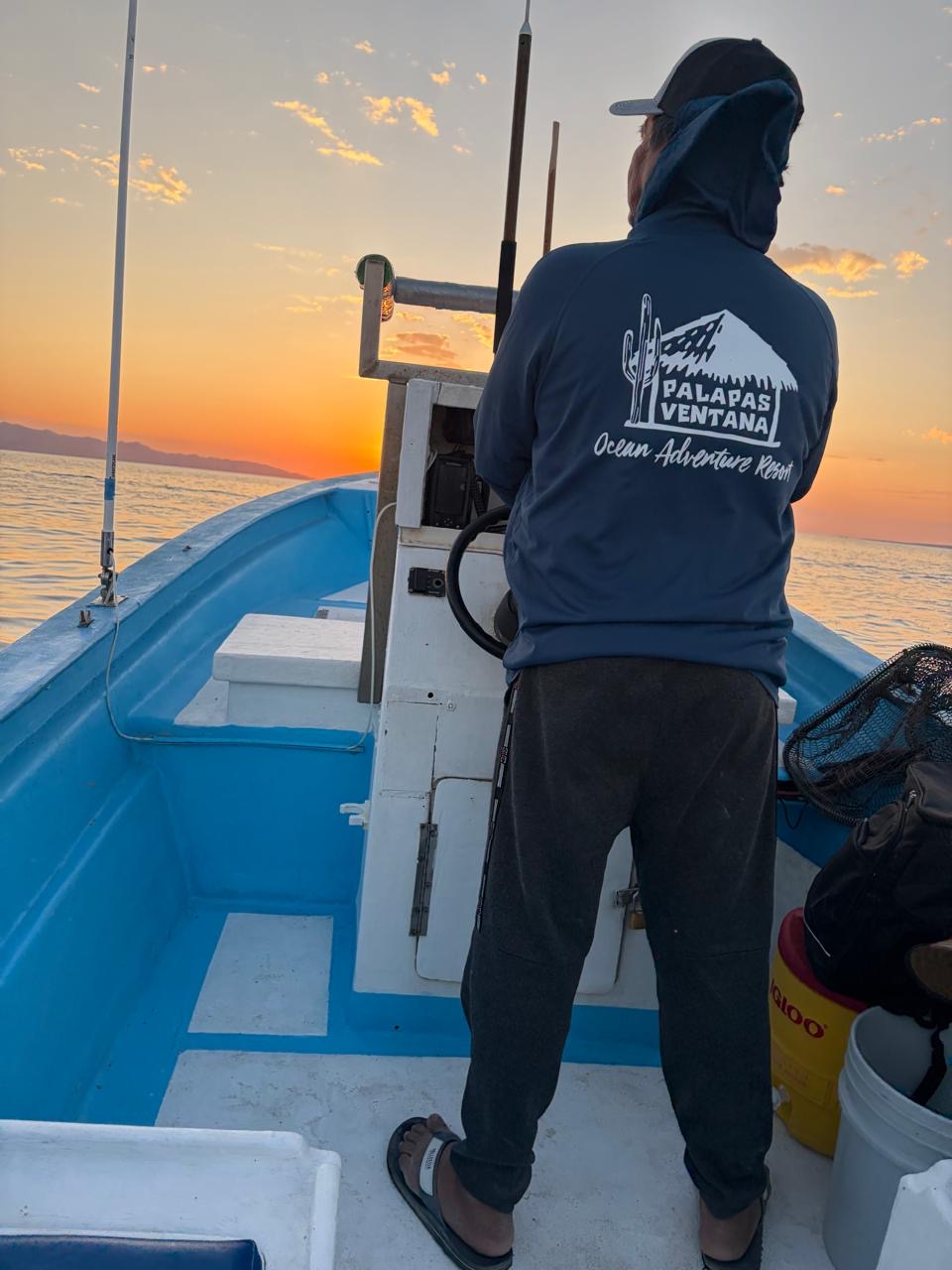 Fly fishing in the Sea of Cortez