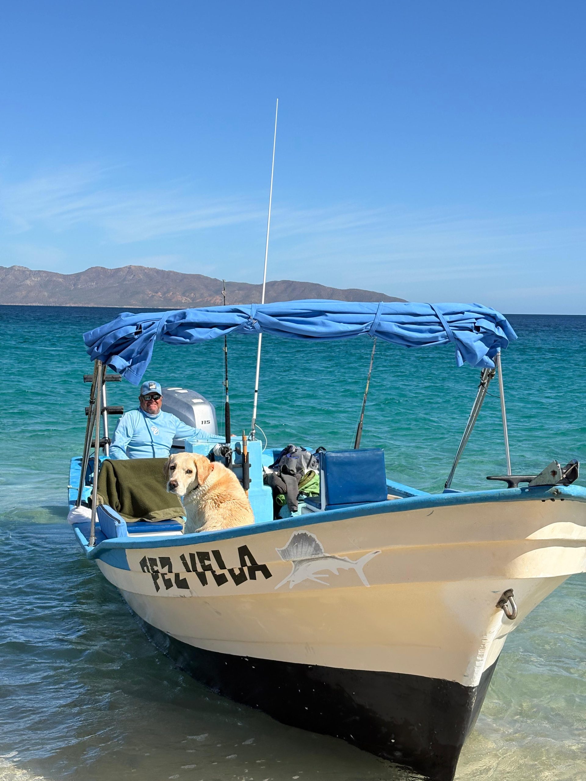 Captain Tim, owner of Palapas Ventana