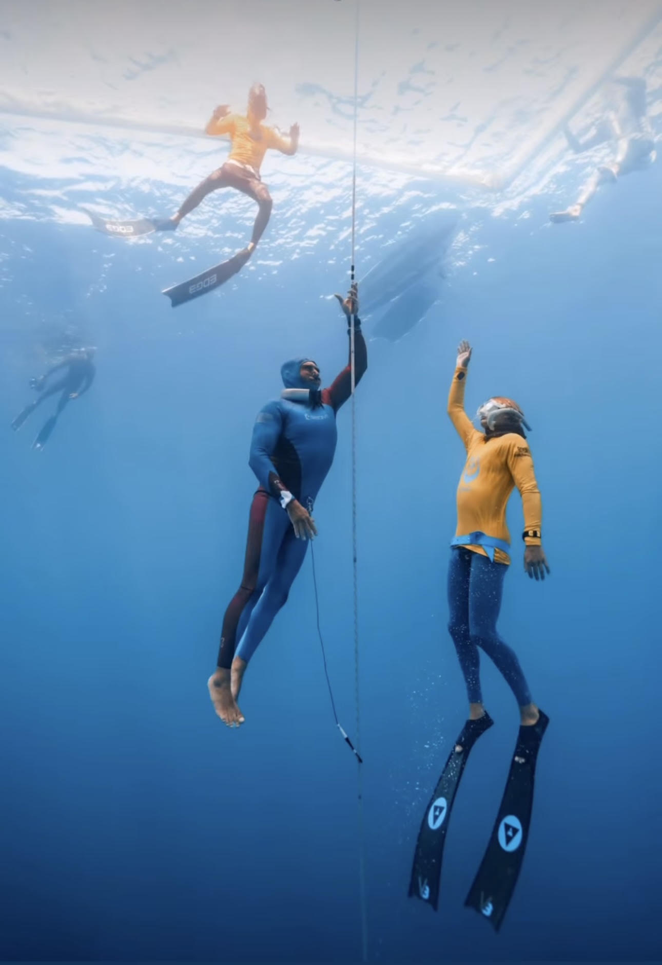 Johnny Carabajal, U.S. National Freediving Team athlete