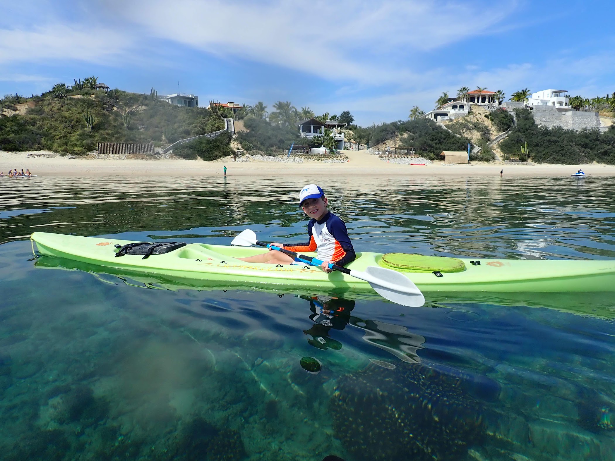 Kayaks at Palapas Ventana