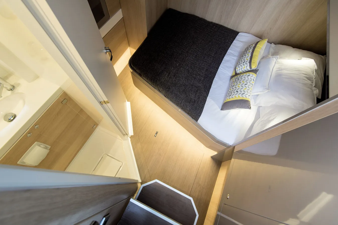 Catamaran sailing